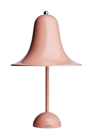 Pantop bordlampe dusty rosa Tafellamp