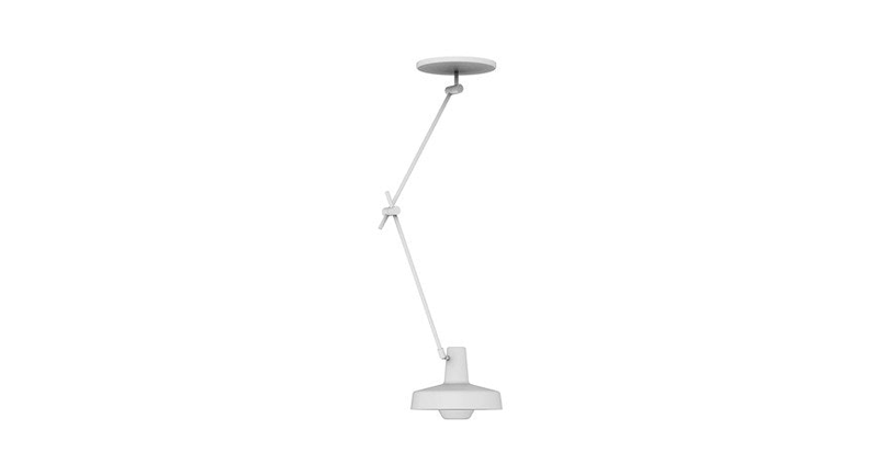 Arigato loftlampe kort hvid Plafondlamp