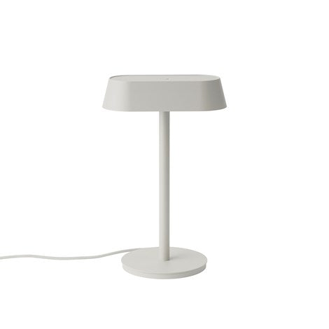 Linear bordlampe grå Tafellamp
