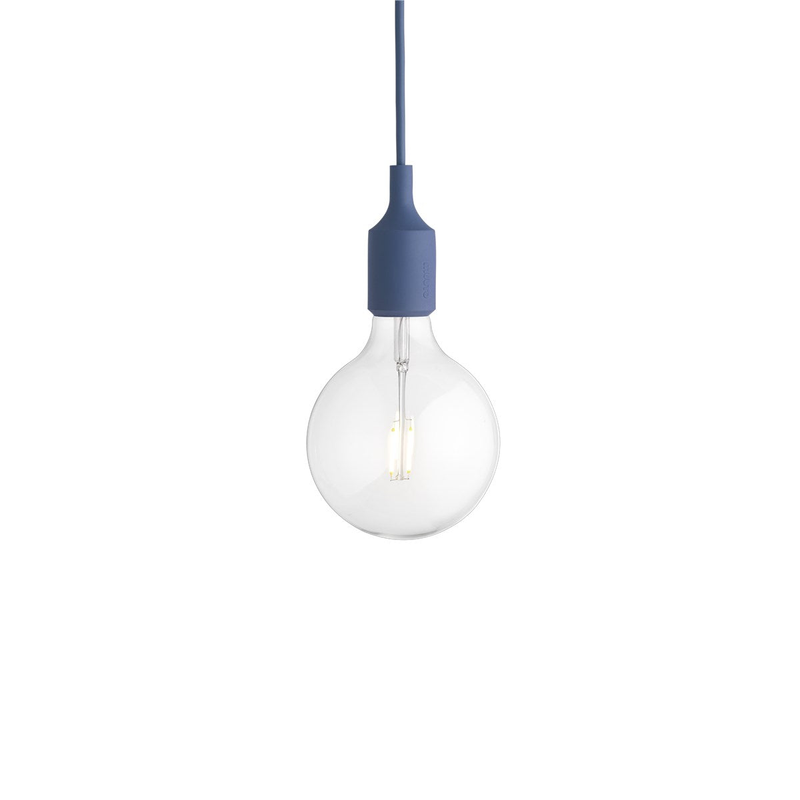 E27 pendel pale blue hanglamp