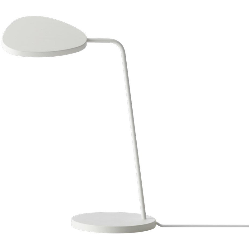 Leaf bordlampe hvid Bureaulamp